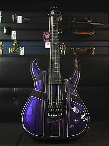 Guitarra Schecter C-1 Fr-s Przym Vespid Purple 929