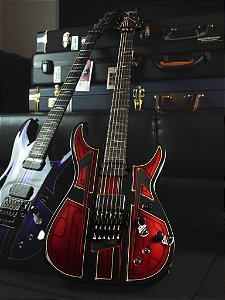 Guitarra Schecter C-1 Fr-s Przym Vespid Metalic Red 927