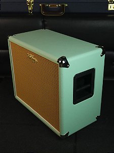 Gabinete Vintage Retro 110 Vmc10gr 1x10" 30w Mint Green
