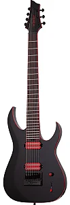 Guitarra Schecter Sunset-7 Evertune Red Dawn Gloss Black 3893 Idn