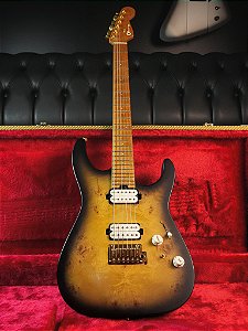 Guitarra Charvel PRO MOD DK24 HH Poplar Burl - Usada