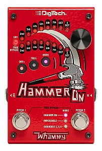 Pedal Para Guitarra Digitech Hammeron-v-04(Com Fonte)