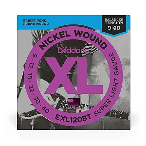 Encordoamento Daddario Guitarra Exl120BT 009