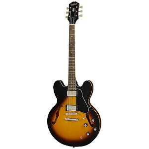 Guitarra Semi-Acústica Epiphone ES-335 Vintage Sunburst