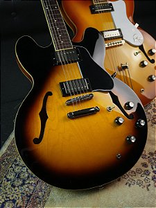 Guitarra Semi-acústica Epiphone ES-335 Vintage Sunburst