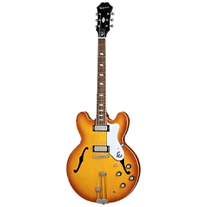 Guitarra Semi-Acústica Epiphone Riviera Frequensator Royal Tan