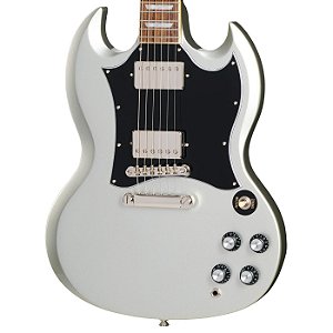 Guitarra Epiphone SG Standard Silver Mist com Bag