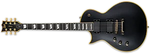 GUITARRA ESP LTD EC-1000 EMG - VINTAGE BLACK CANHOTO