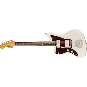 GUITARRA FENDER SQUIER CLASSIC VIBE 60S JAZZMASTER LH LR -  OLYMPIC WHITE - CANHOTO
