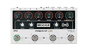 PEDALEIRA MOOER PREAMPLIVE MULTI PREAMP M999  COM FONTE