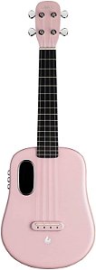 UKULELE LAVA U PINK FREEBOOST EM FIBRA DE CARBONO