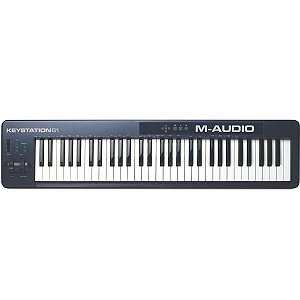 TECLADO CONTROLADOR 61 TECLAS KEYSTATION - M-AUDIO