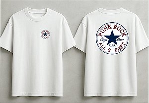 CAMISETA ESZE PUNK ROCK Branca