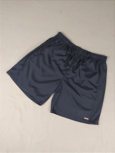 BERMUDA ELASTICO PRETA ZIPER NO BOLSO