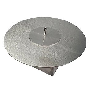 Queimador lareira ecologica redondo 24cm