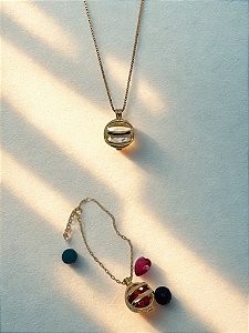 Conjunto Relicário Aromaterapia