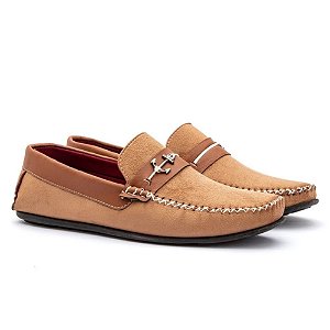 Mocassim Masculino Camel
