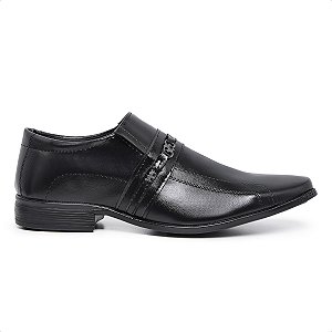 Sapato Social Masculino Fosco Elegante - Preto