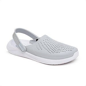 Babuche Crocs Masculino Cinza