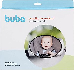 Espelho Retrovisor Para Banco Traseiro - BUBA - Lumana Baby