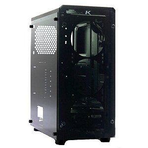 Gabinete Gamer Ktrok Com Lateral de Vidro KT-KA