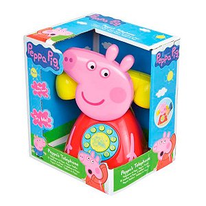 Brinquedo Telefone Peppa Pig Porquinha Multikids BR1318
