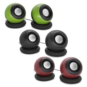 Mini Caixa de Som Alto-Falante PC Desktop Notebook 5w kp-601