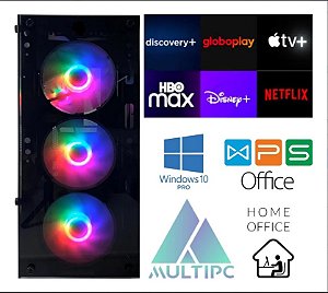 Pc Gamer Barato MultiPc Up Starter I7 8gb RAM Ssd 240GB Windows 10 Pro