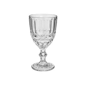 Jogo de Taças Vidro Transparente 300ml 06 Peças - SK20008