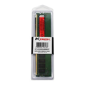 Memoria Ram Para Desktop PC Ktrok 8GB DDR4 2666MHZ UDIMM