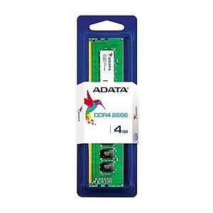 Memória 4gb Adata 2666Mhz DDR4 Premier Udimm