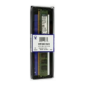 Memória 4gb Kingston Pc3 12800Mhz Cl11 DDR 3 Dimm