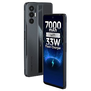 Smartphone Gamer Tecno POVA 3 Dual Sim 128GB+6GB RAM 50MP BK