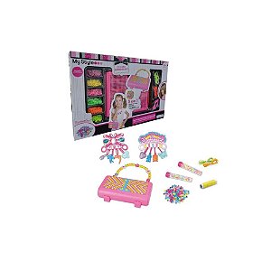 Kit Miçangas My Style Diy Hand Beads Studio Infantil Multikids
