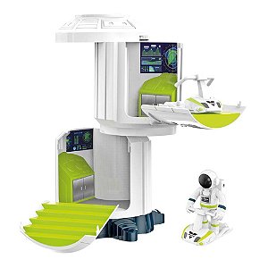 Estação Espacial Space Explorer Astronautas Luz e Som BR1515