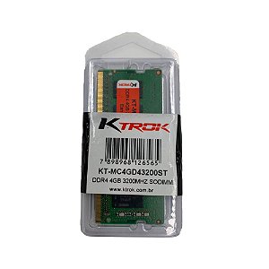 Memoria Ktrok 4Gb Ddr4 3200Mhz Sodim KT-MC4GD43200S