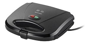 Sanduicheira Minigrill Preta 750w 127v Multilaser  - Ce043