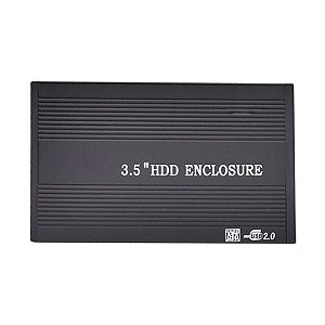 Case gaveta para hd 3,5 sata usb 2.0