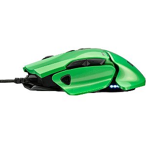 Mouse Gamer Multilaser Warrior 8200dpi 8 botões led colorido - mo247
