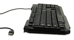 Teclado Gamer usb tec preto kmg27
