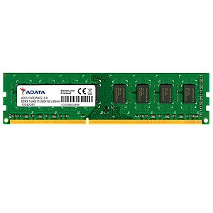 Memoria Adata 4GB 1600MHz DDR3 UDIMM-ad3u1600w4g11-s