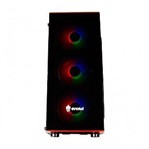 Gabinete Gamer Evolut Acrílico EG-803 Ray Plus