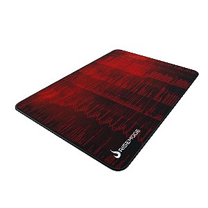 Mouse Pad Gamer Rise Mode Hacker Red Grande Borda Costurada (420x290mm) - RG-MP-05-HCKR