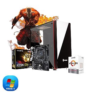 Pc Gamer Megatumi Amd Athlon 200GE, 2x4gb, Hd 500gb
