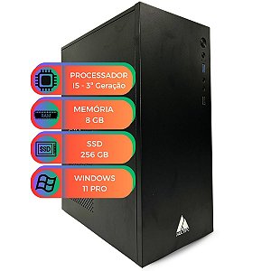 Computador MultiPc Office I5 3470 8GB RAM SSD 256GB Windows 11