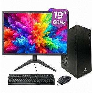 Computador MultiPc Completo I5 3470 16GB RAM SSD 256GB Windows 11 + Monitor 19"