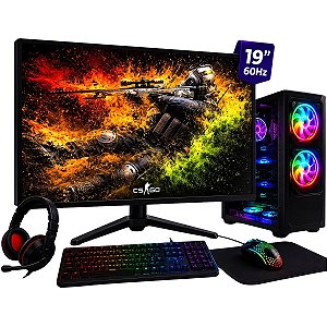 Pc Gamer Completo I7 3ª Geração Ram 16GB SSD 256GB GPU RX550 TPM 2.0 Windows 11