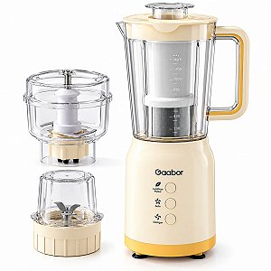 Liquidificador Triturador Moedor Gaabor 3 Em 1 Smoove Pro 400W 127V 220V