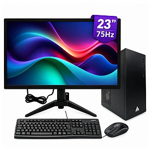 Computador MultiPc Completo Core I5 3470 SSD 512GB 16GB RAM Windows 11 + Monitor 23" e Kit