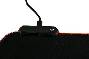 Mousepad Rise Mode Com Led RGB Galaxy